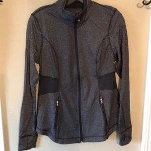 Old Navy Active grey zip up